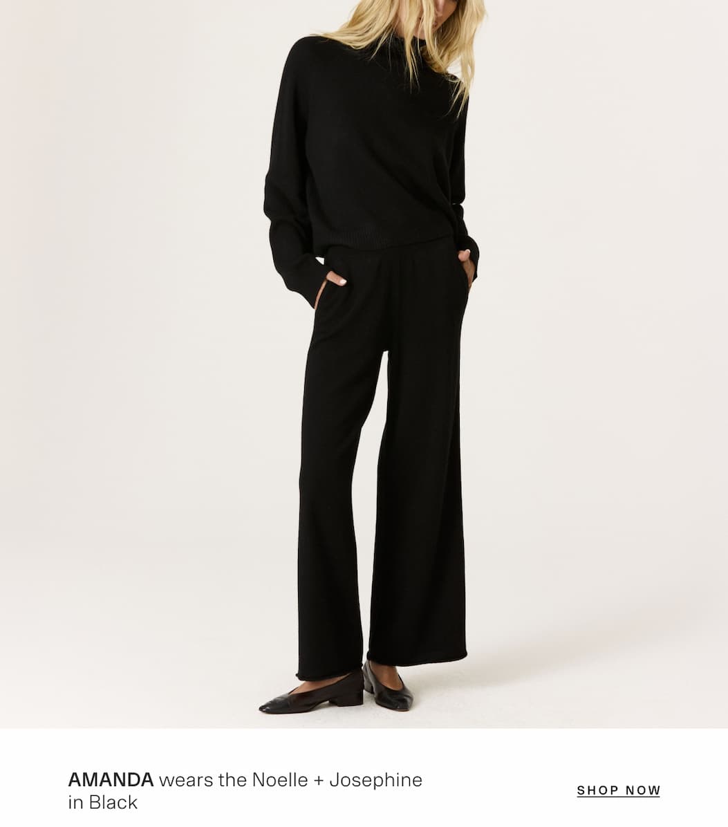 Amanda wears Noelle + Josephine