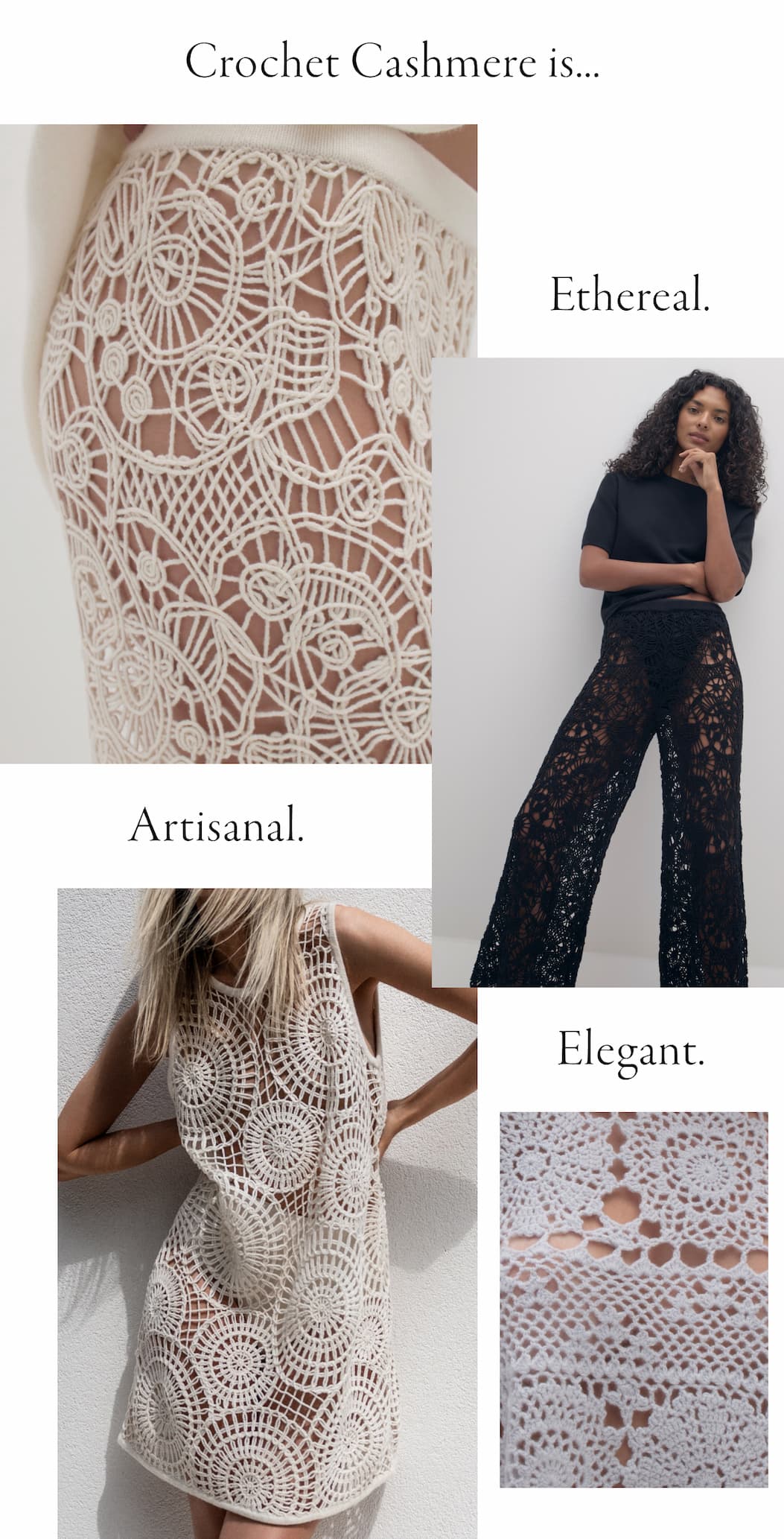 Shop Crochet Cashmere