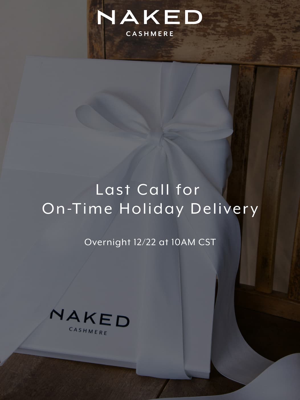 Last Day of Shipping Tomorrow