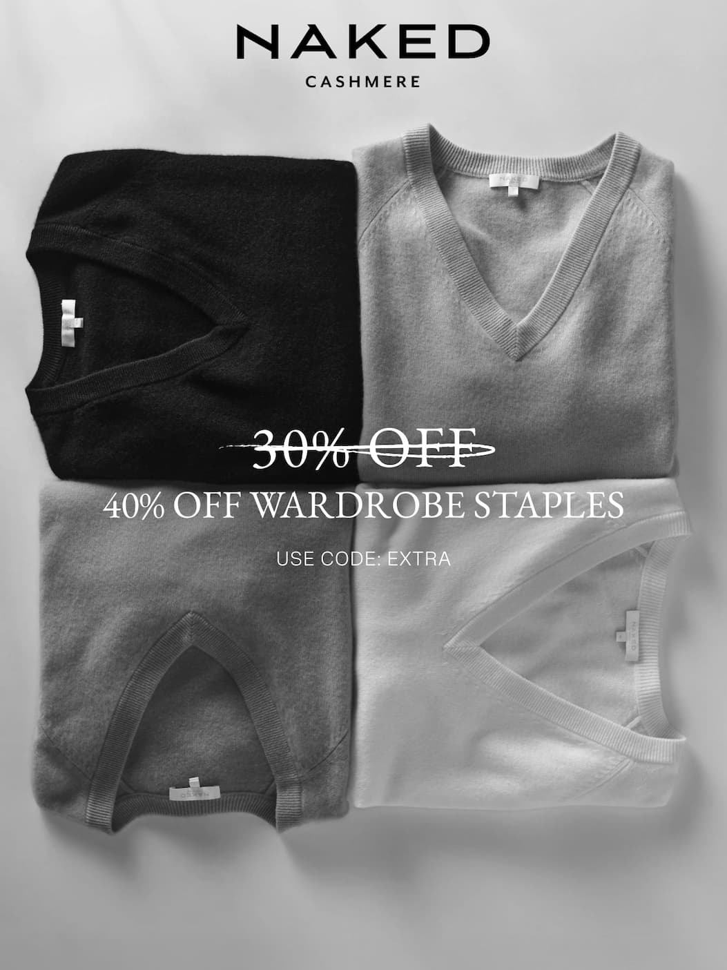 40% Off Wardrobe Staples