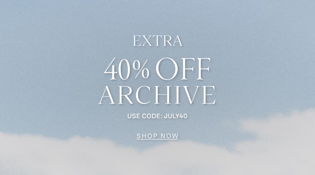 Shop Extra 40% Off Archive