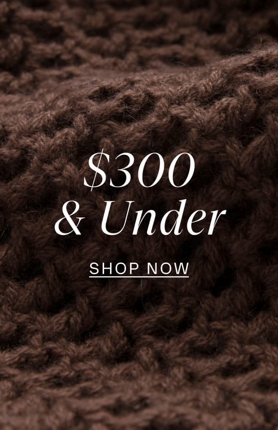 $300 and Under