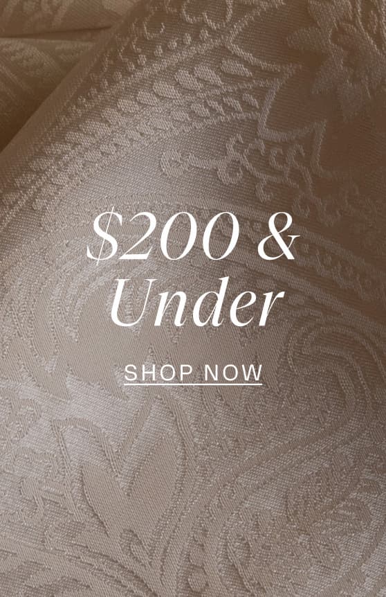 $200 and Under