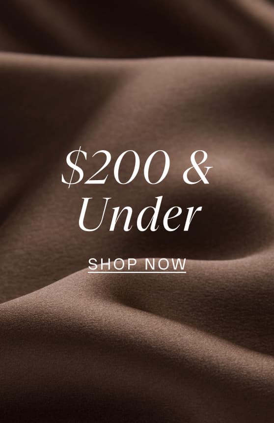 $200 and Under