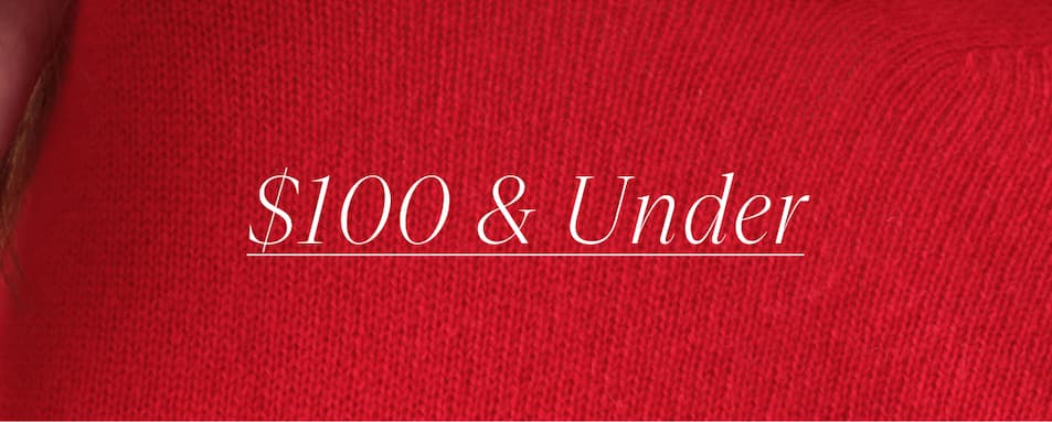 Shop $100 and Under