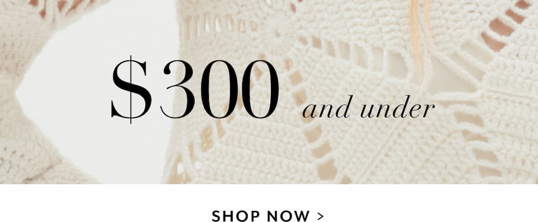 $300 and under