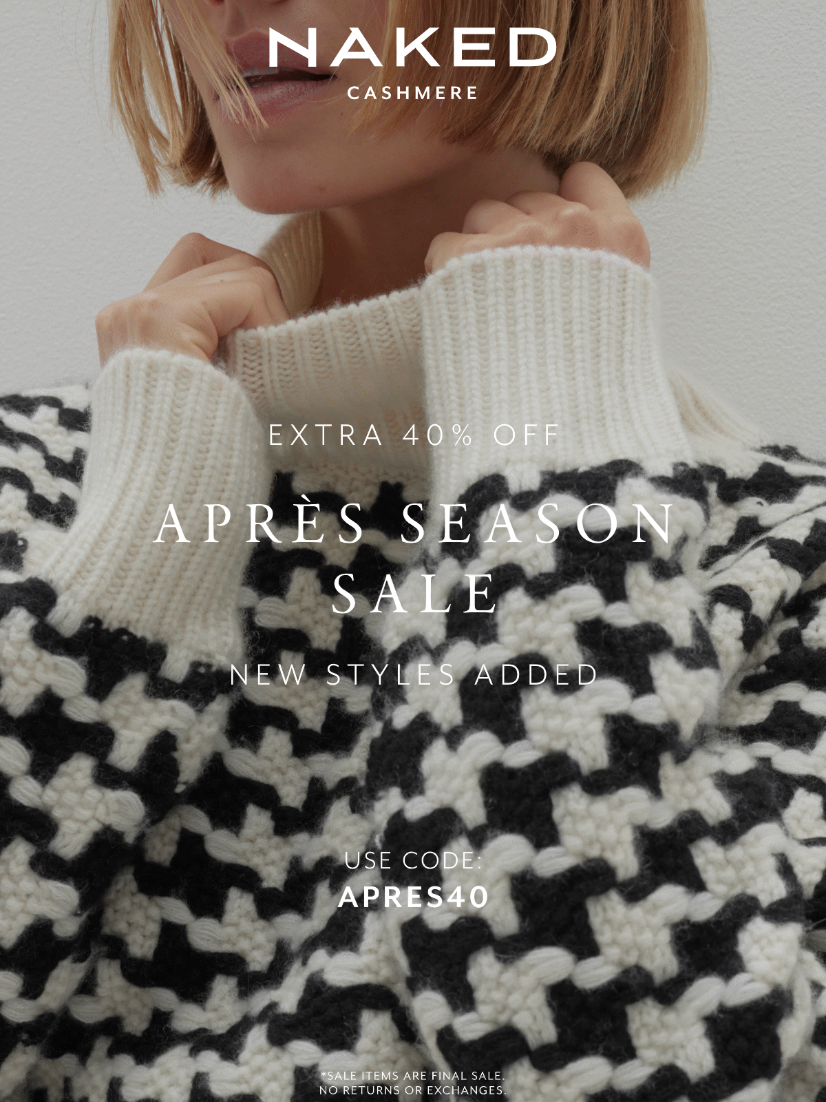 Extra 40% Off - Use code APRES40