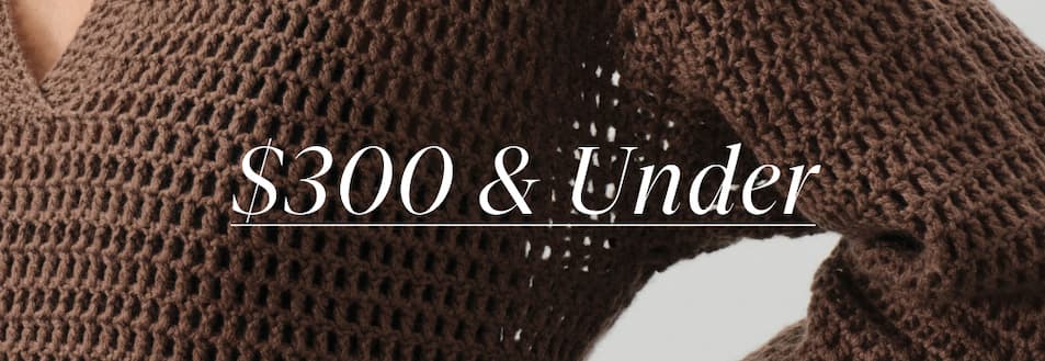 $300 & Under