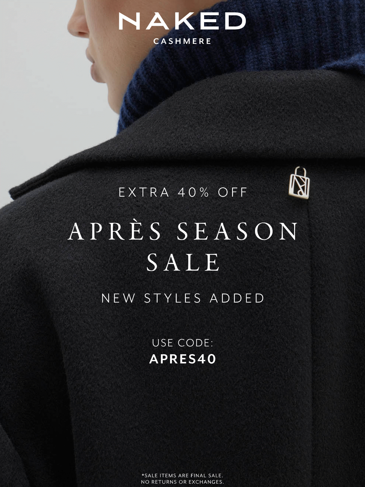 Extra 40% Off - Use code APRES40
