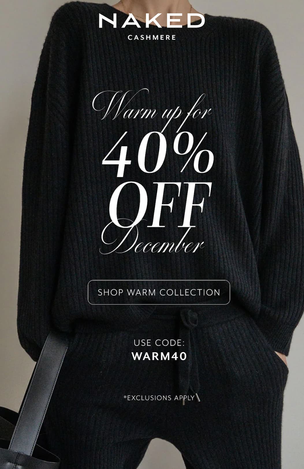 40% Off Select Styles