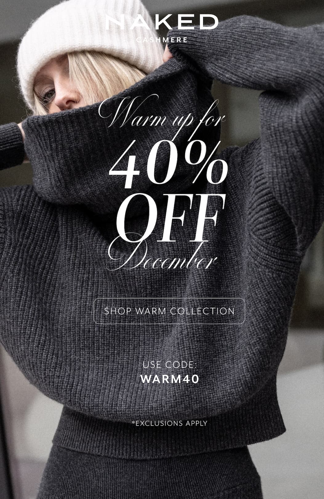 40% Off Select Styles