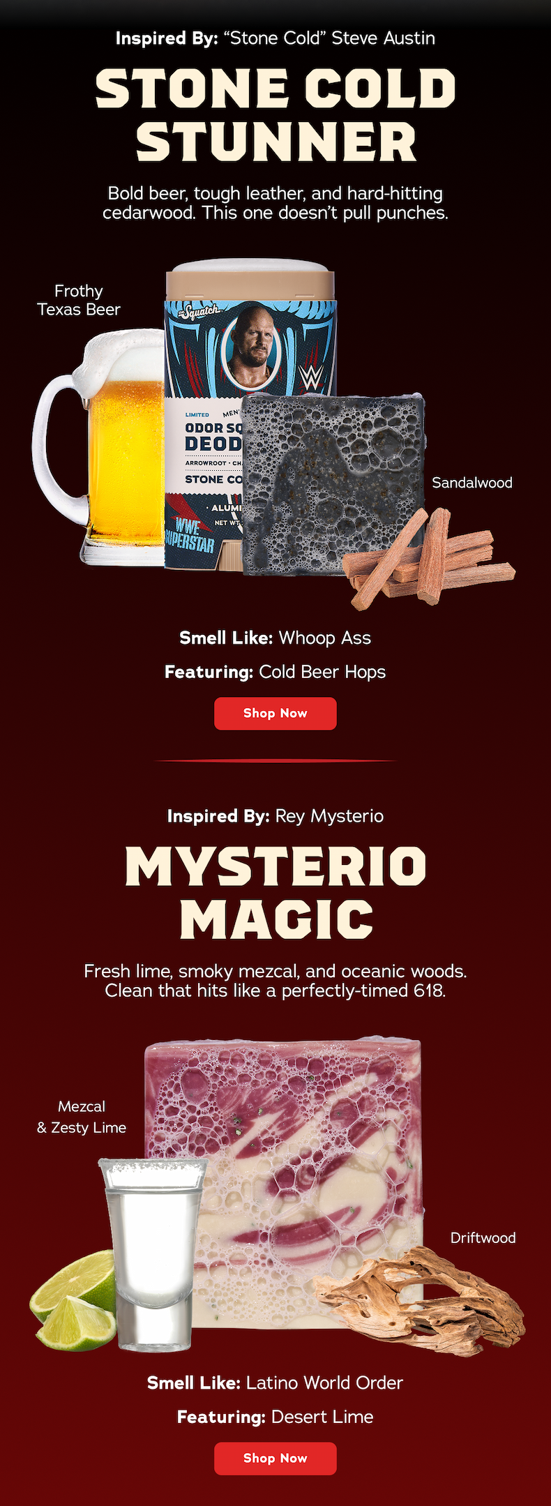 Stone Cold Stunner & Mysterio Magic