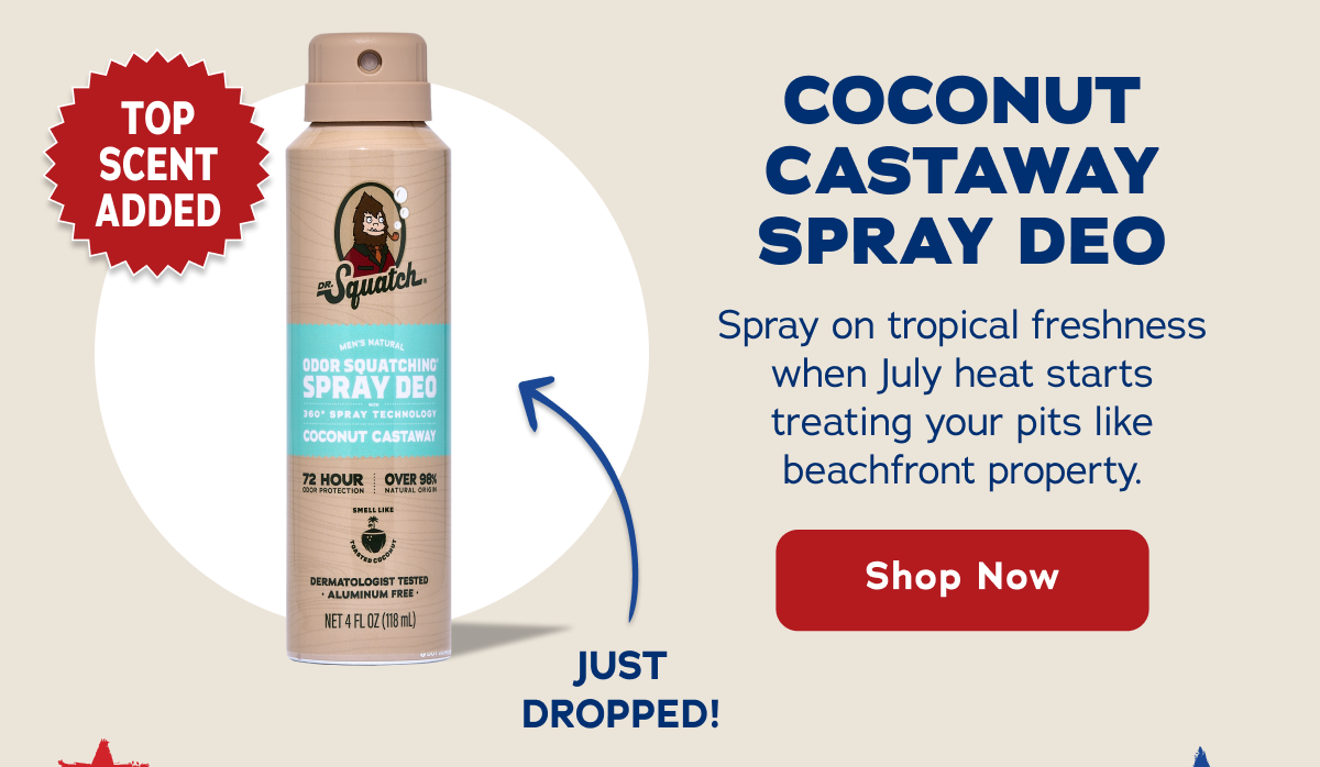Coconut Castaway Spray Deo