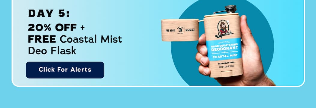 Day 5: Coastal Mist Deo Flask