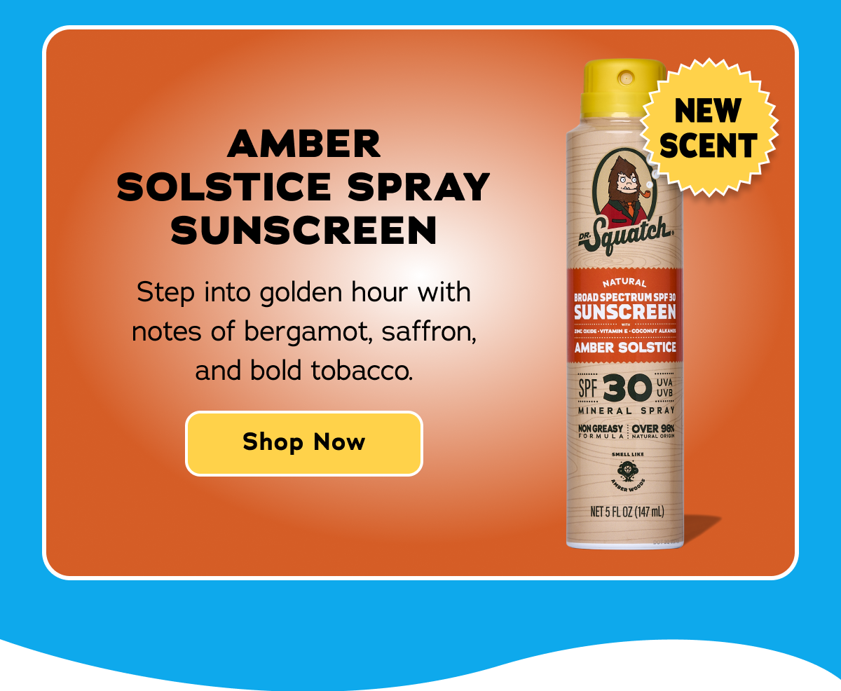 Amber Solstice Spray Sunscreen