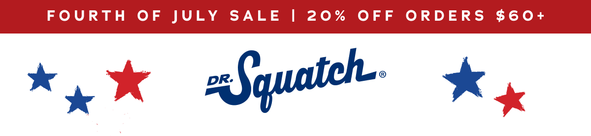 Fourth Of July Sale | 20% off Orders $60+