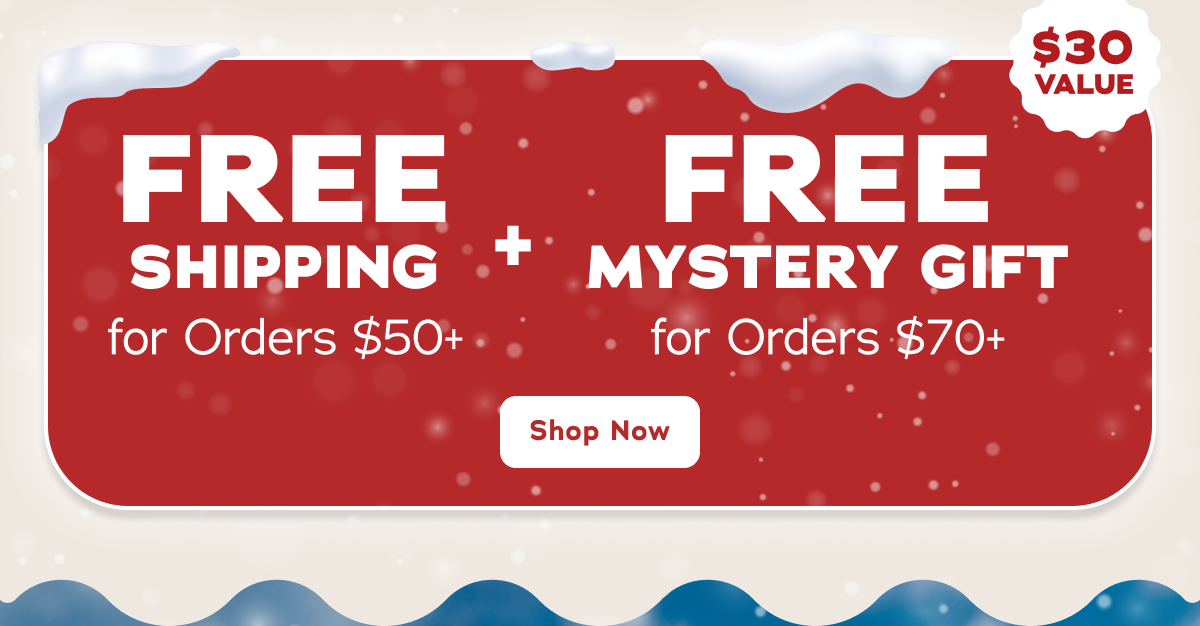 FREE Shipping / Free Mystery Gift