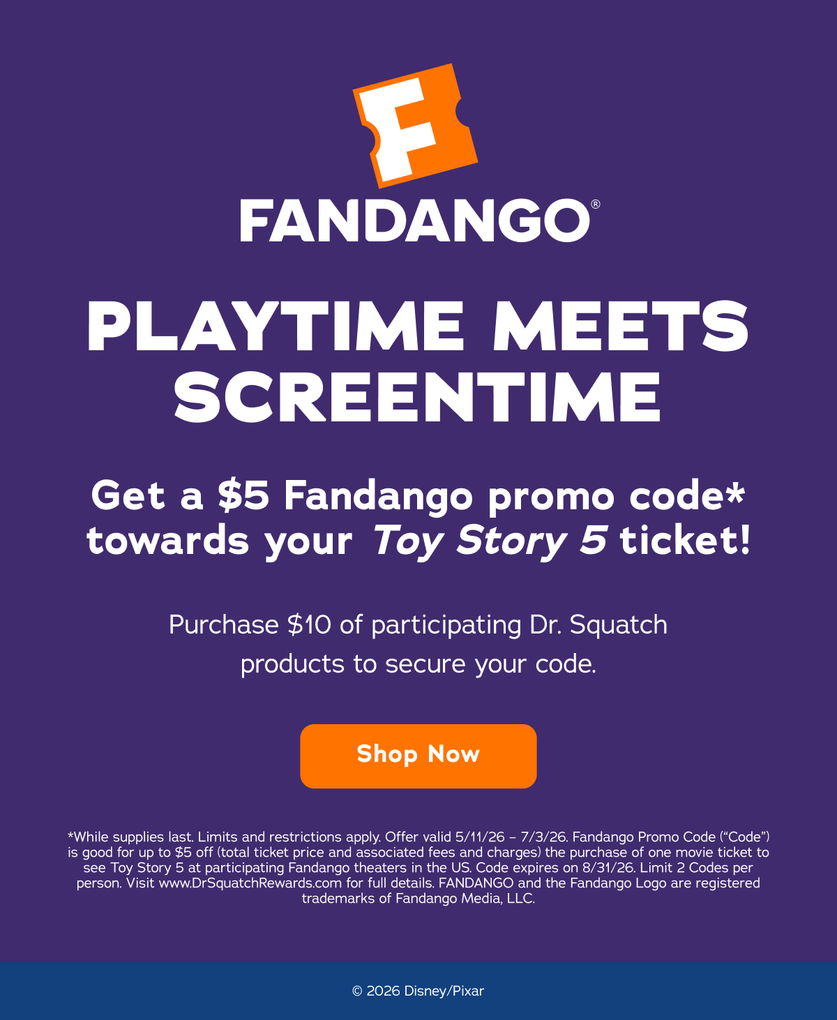 Fandango | Playtime Meets Screentime