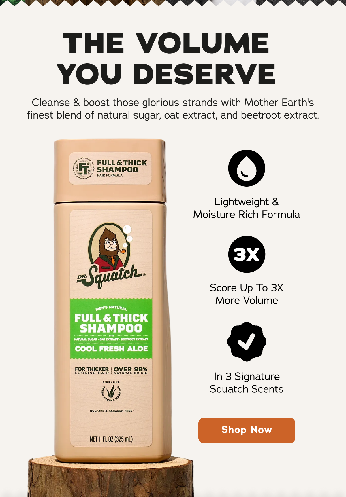 The Volume You Deserve