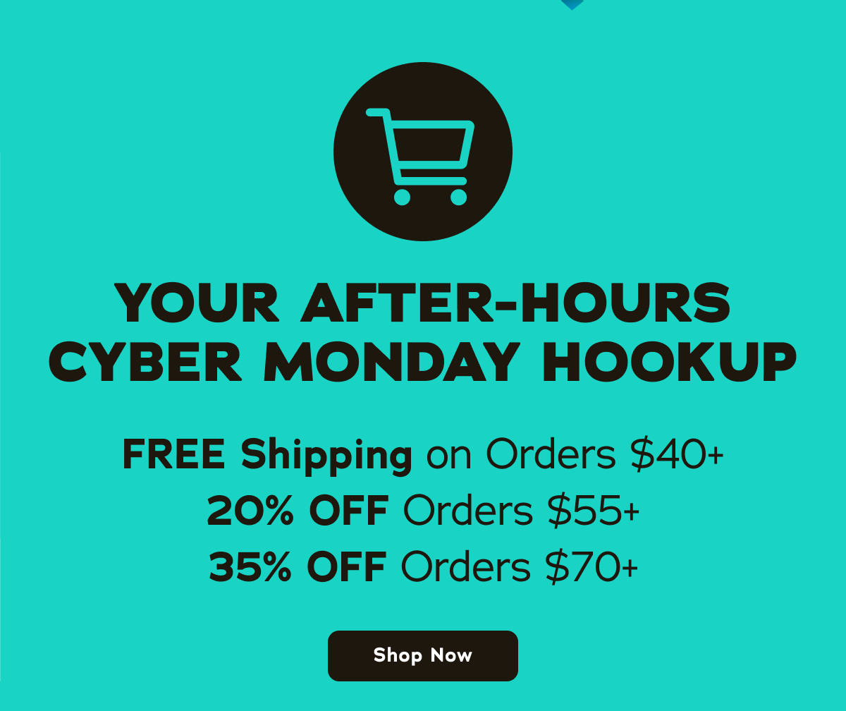 Your After-Hours Cyber Monday Hookup