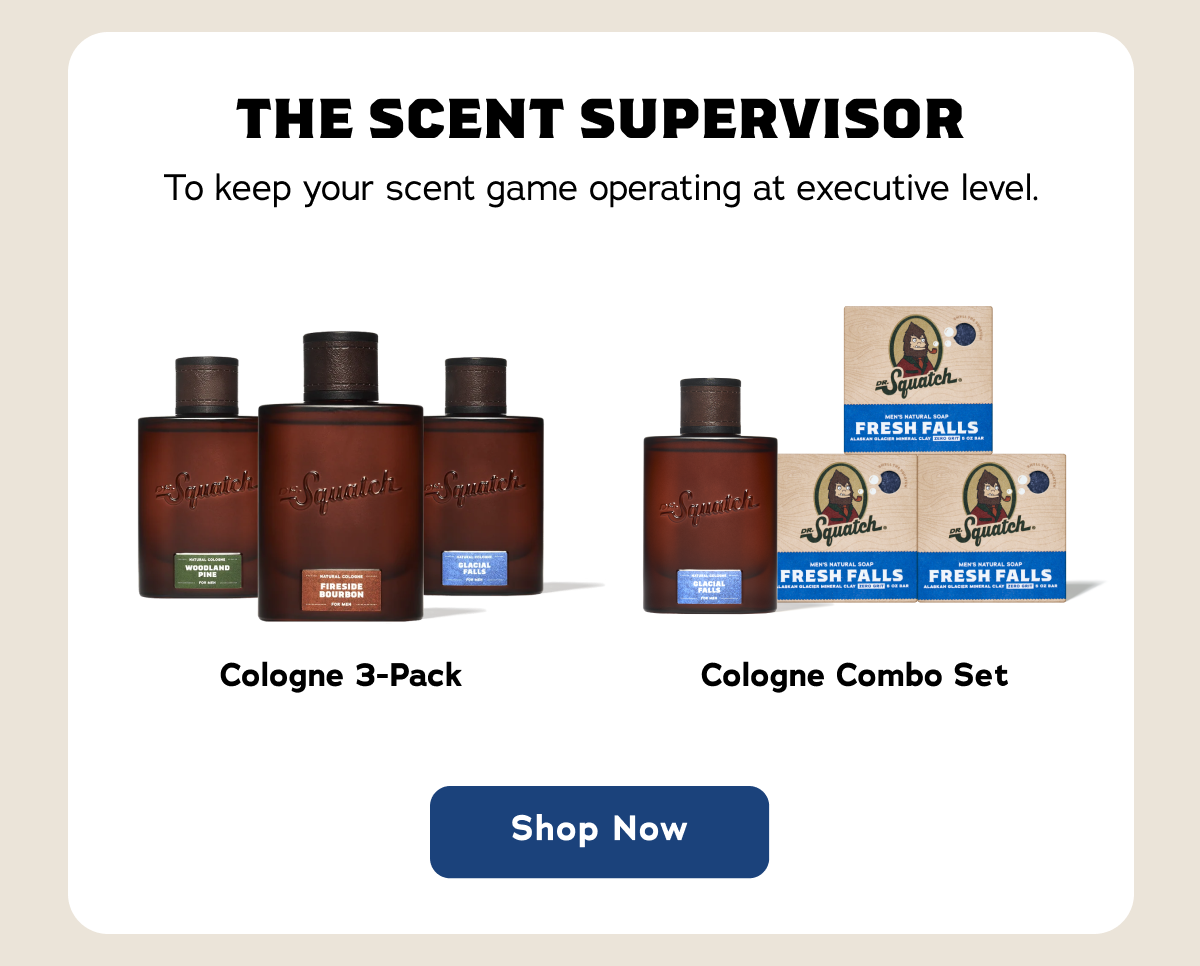 The Scent Supervisor - Cologne 3-Pack - Cologne Combo Set - Shop Now