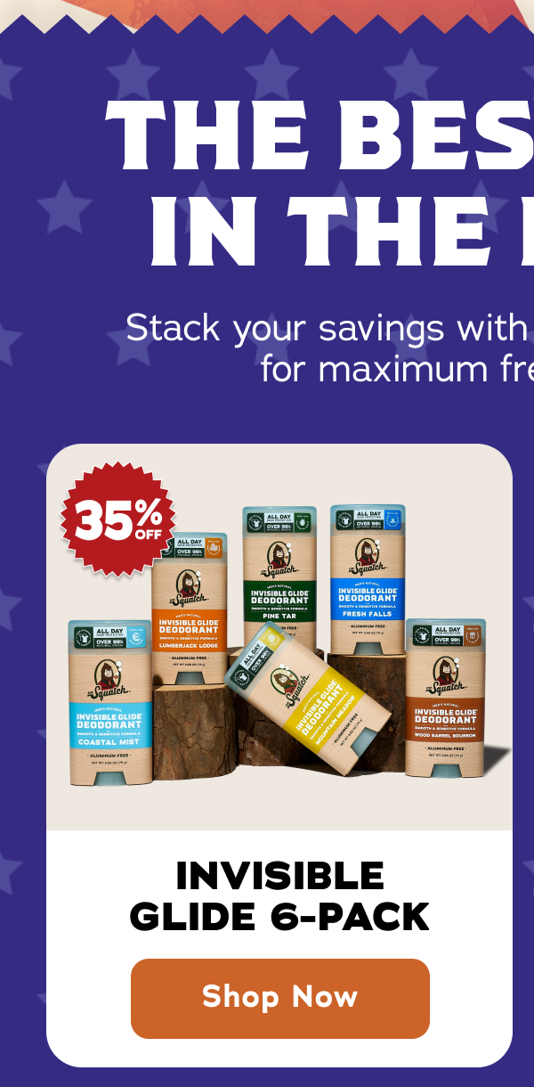 Invisible Glide 6-Pack