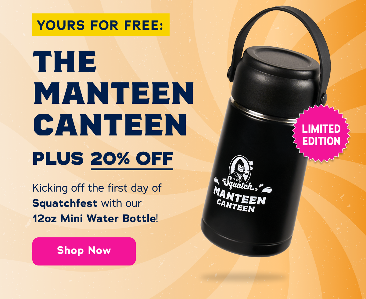 Yours For Free The Manteen Canteen Plus 20% Off