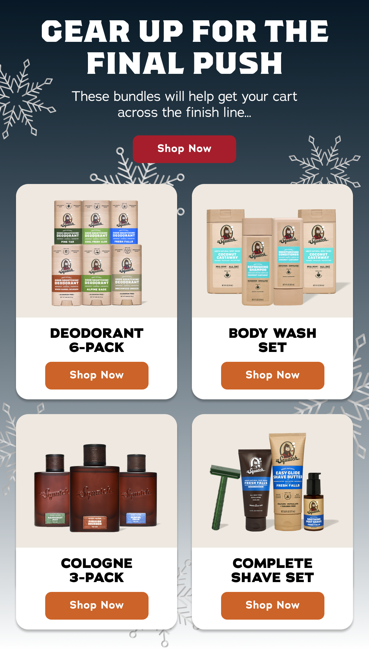 Gear up for the final push