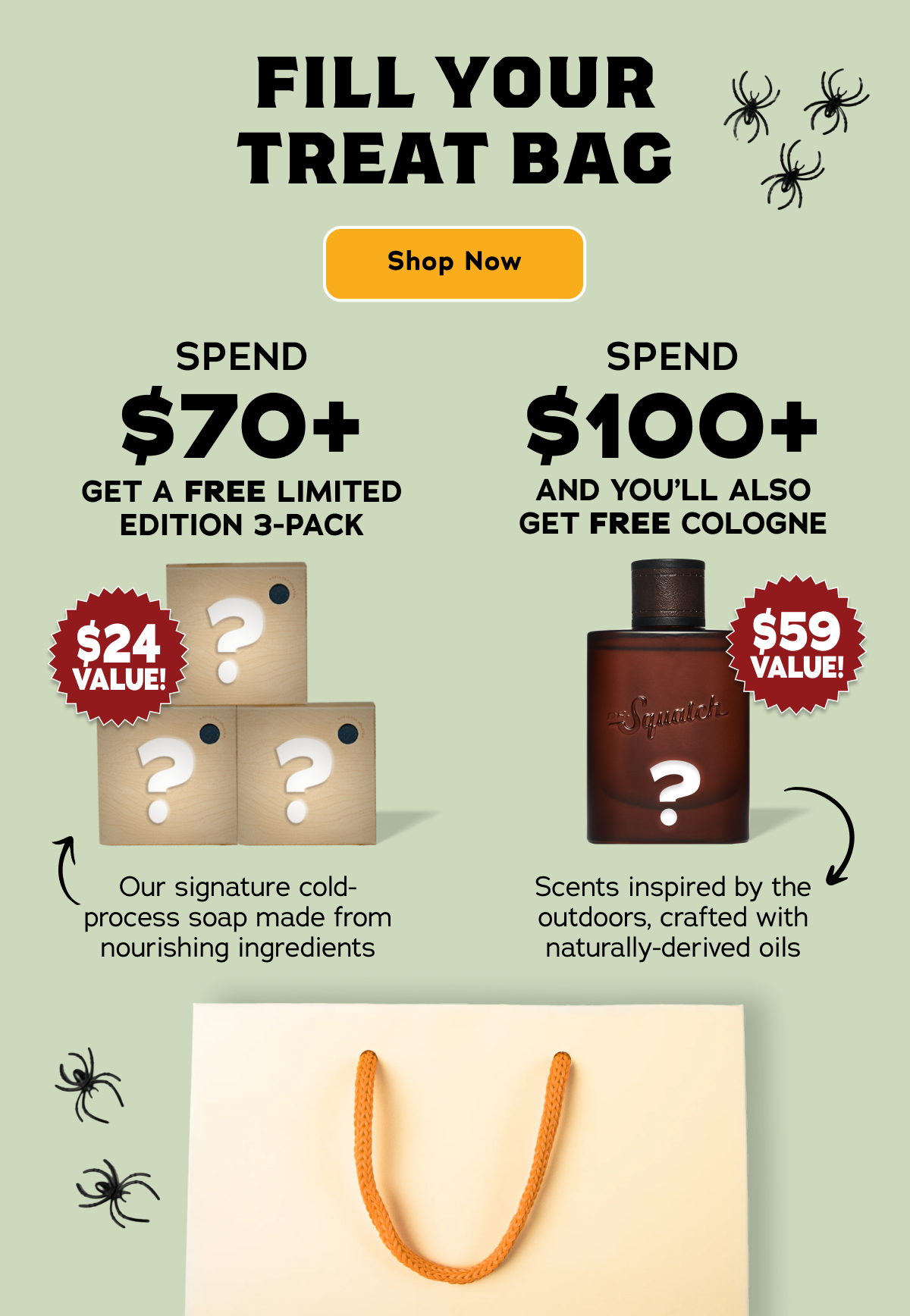 Fill Your Treat Bag - Shop Now