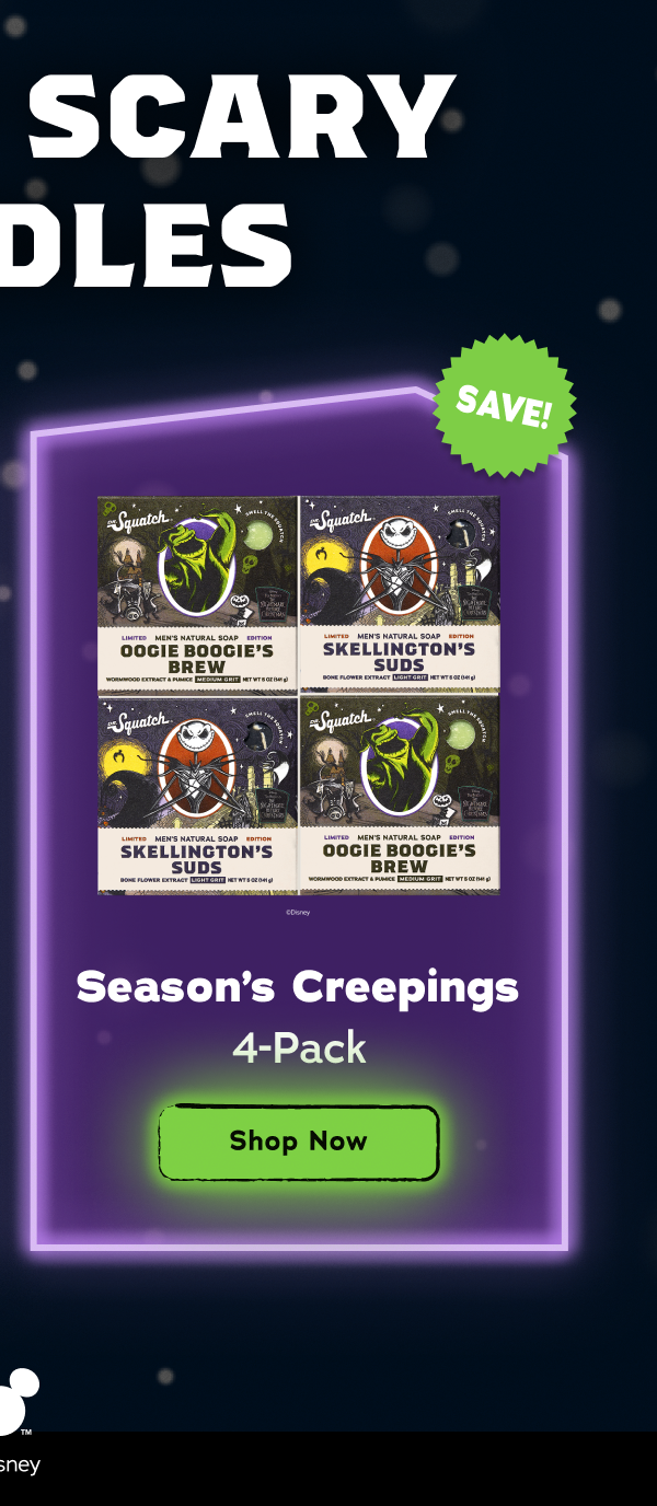 Season's Creepings 4-Pack - Shop Now Season's Creepings 4-Pack - Shop Now