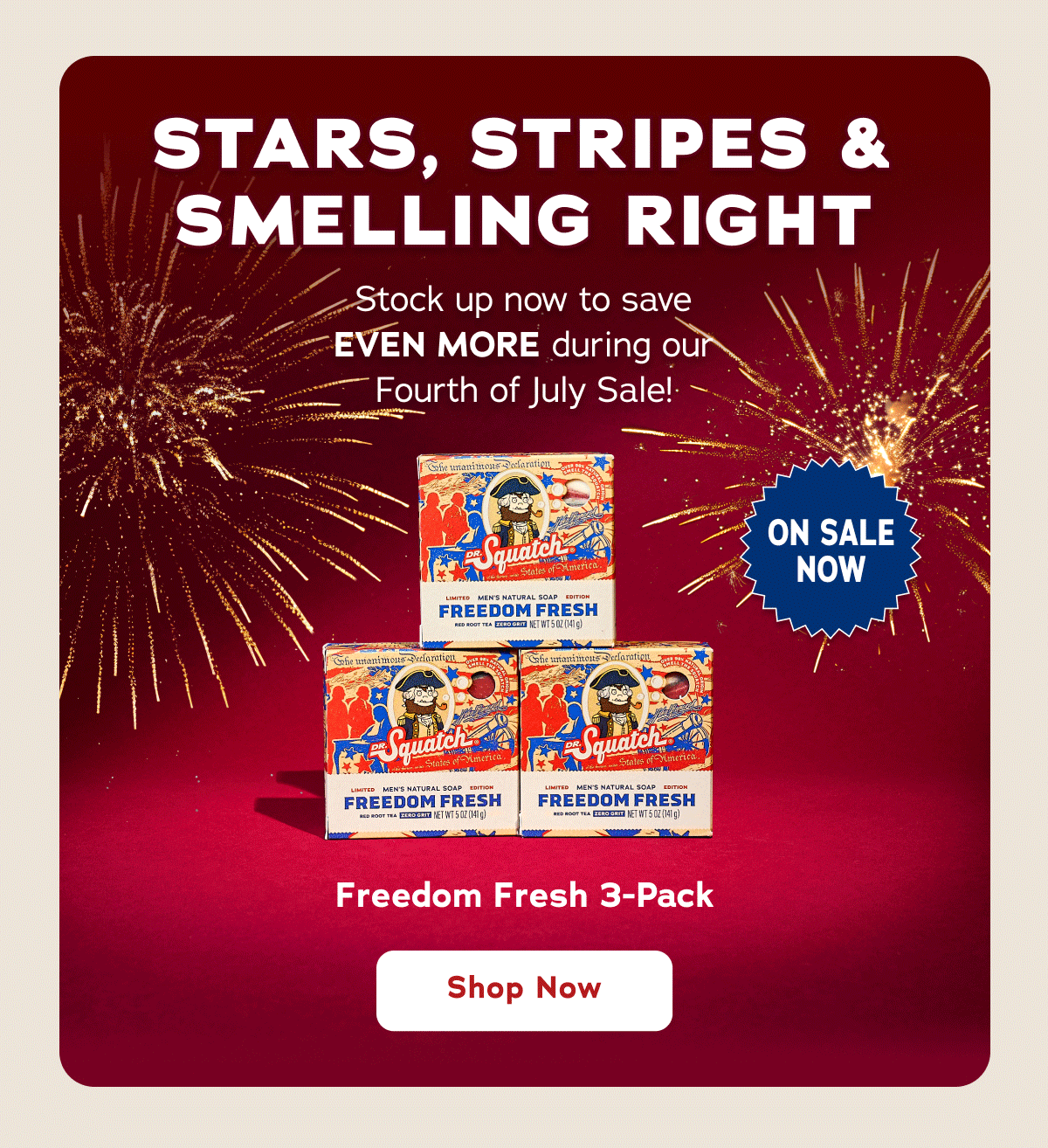 Stars, Stripes & Smelling Right