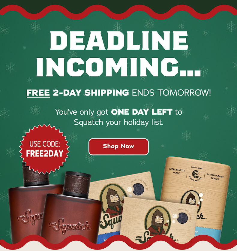 Deadline Incoming...