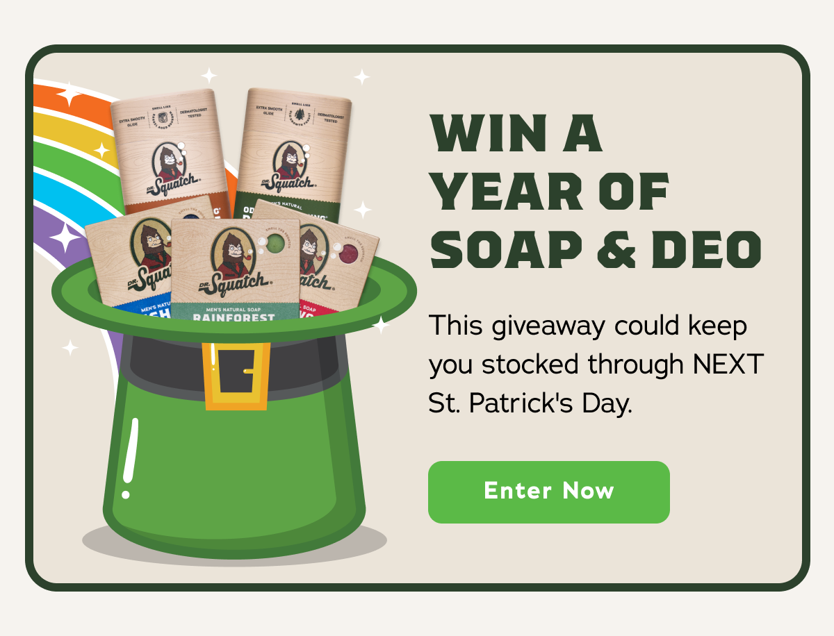 Win A Year Of Soap & Deo