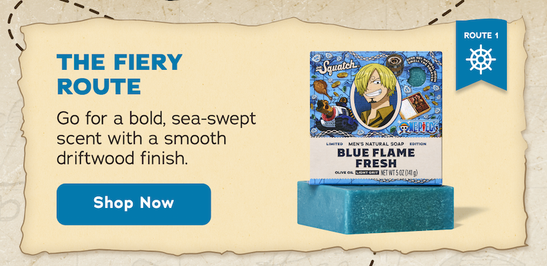 The Fiery Route. Go for a bold, sea-swept scent with a smooth driftwood finish. - Shop Now
