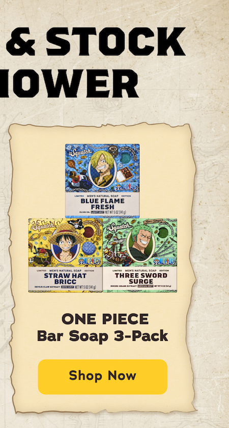 One Piece Bar Soap 3-Pack - Shop Now