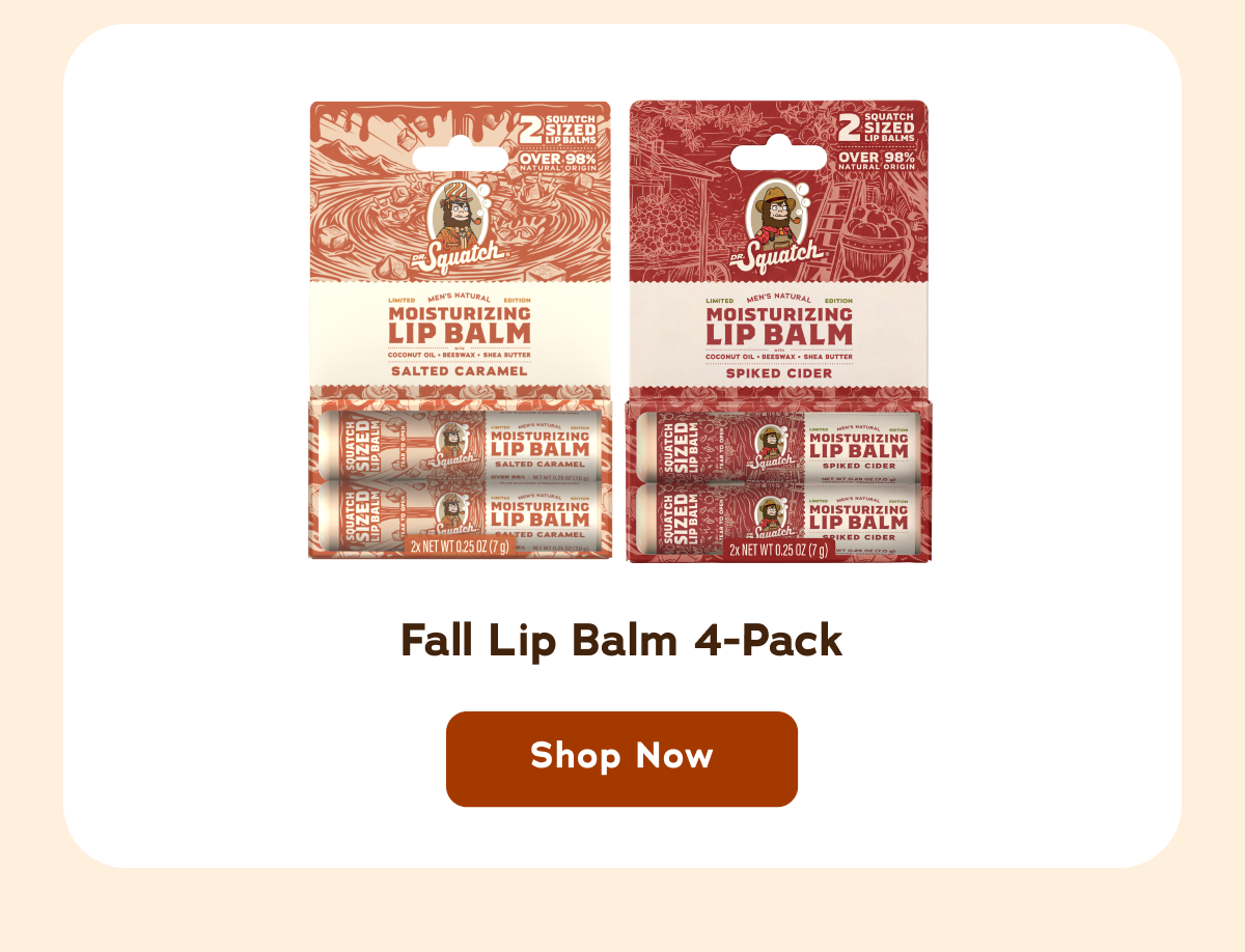 Fall Lip Balm 4-Pack - Shop Now