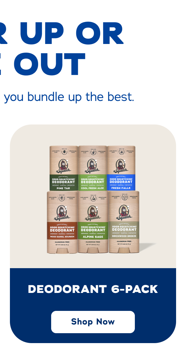 Deodorant 6-Pack