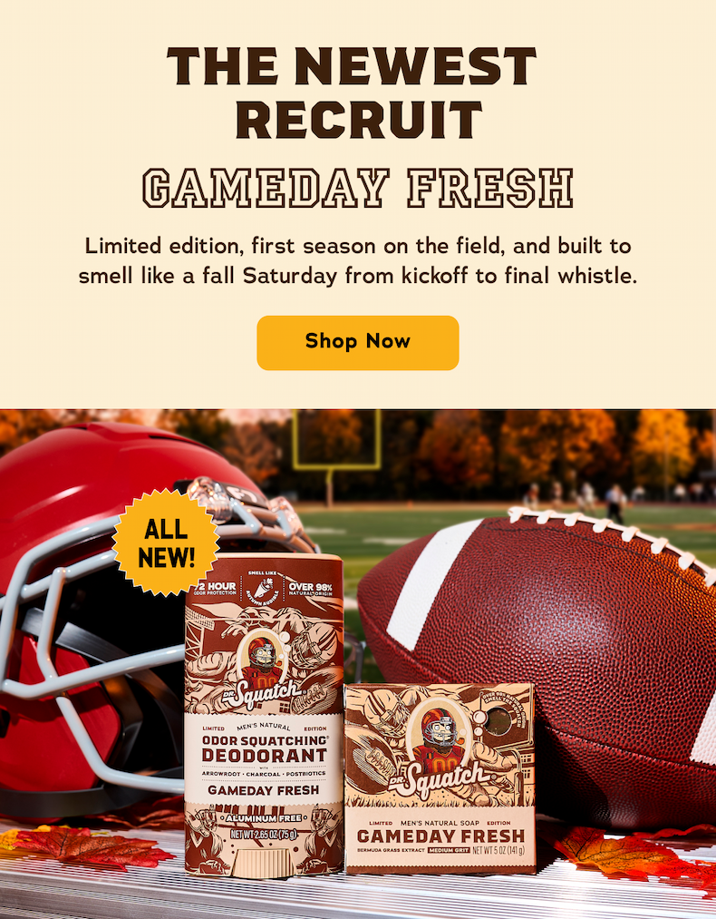 The Newest Recruit. Gameday Fresh - Shop Now