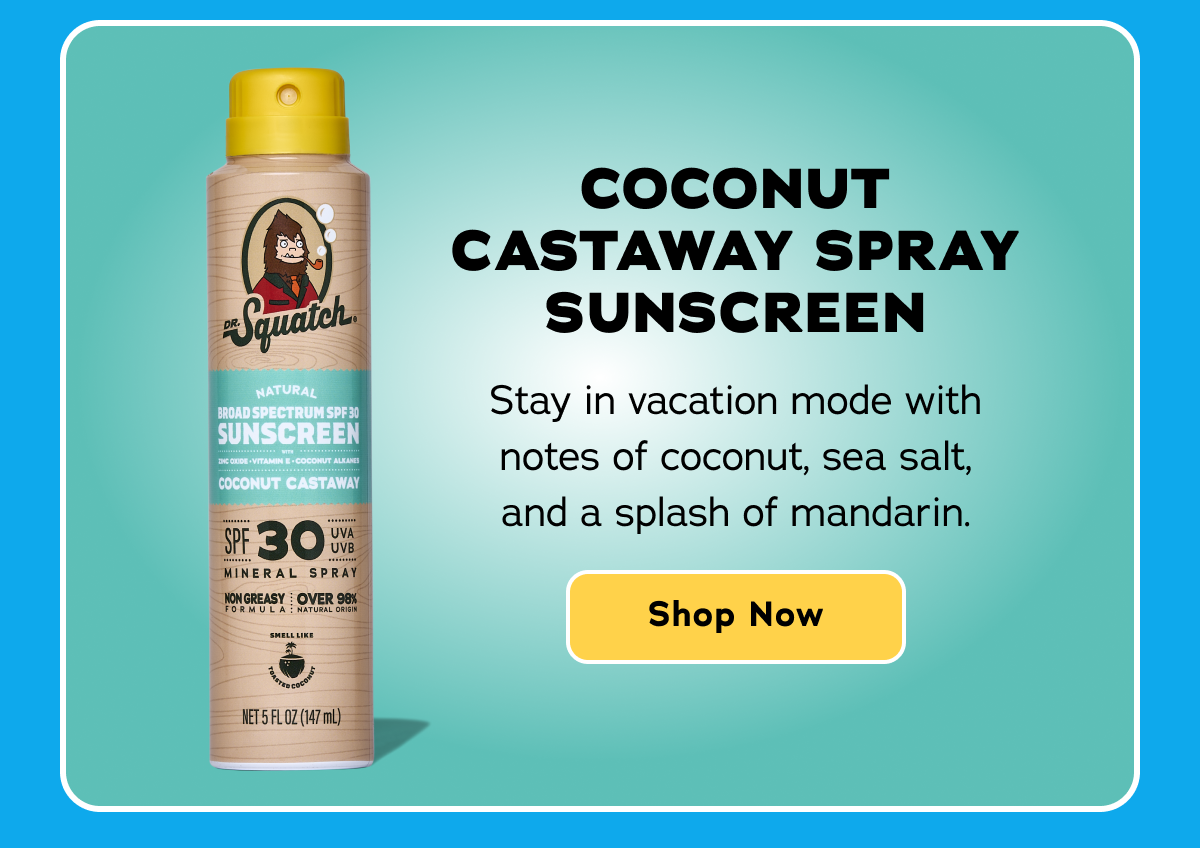Coconut Castaway Spray Sunscreen