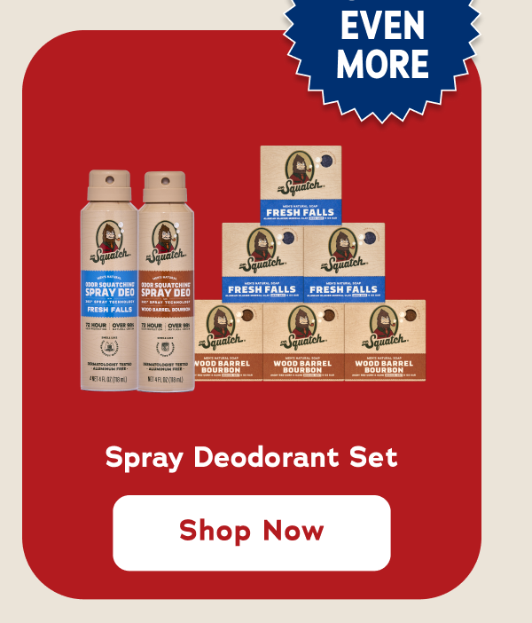Spray Deodorant Set