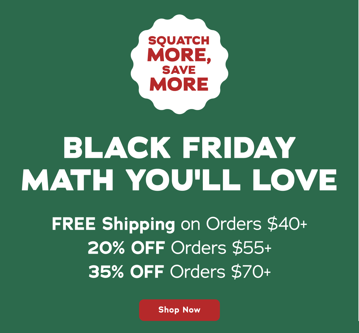 Black Friday Math You'll Love