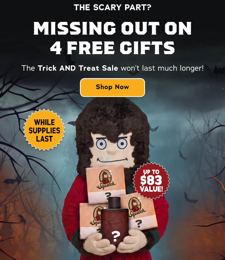 The Scary Part? Missing Out On 4 Free Gifts - Shop Now