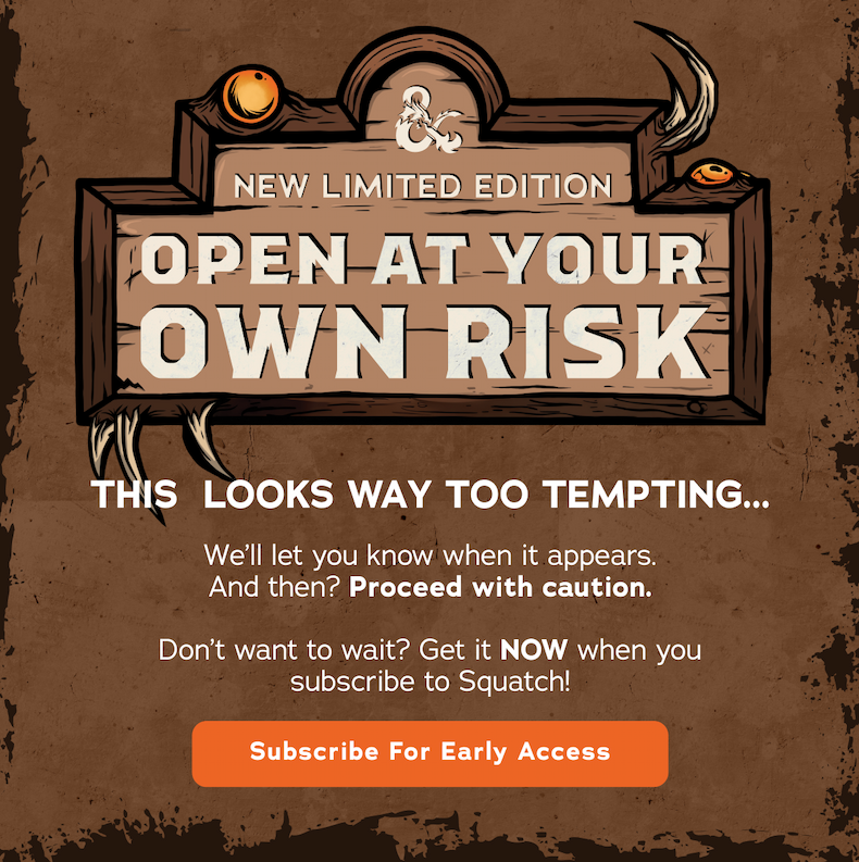 New Limited Edition Open At Your Own Risk
