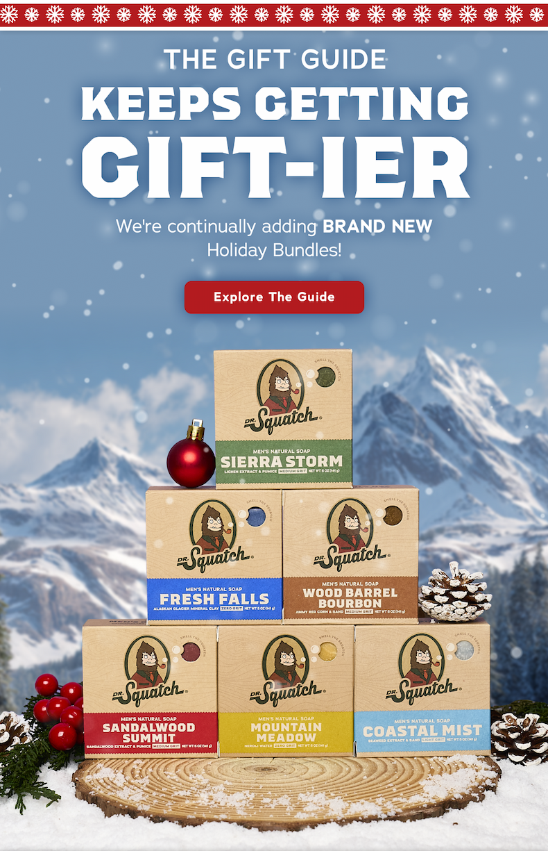 The Gift Guide Keeps Getting Gift-ier