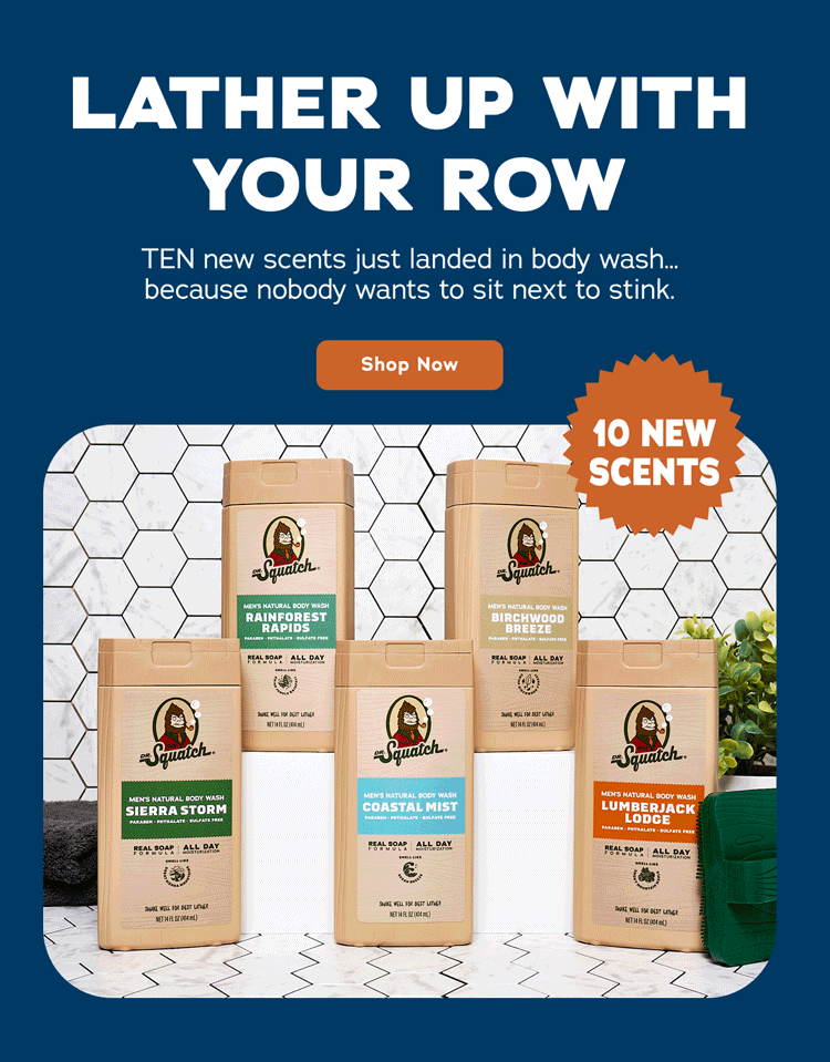 Lather Up With Your Row