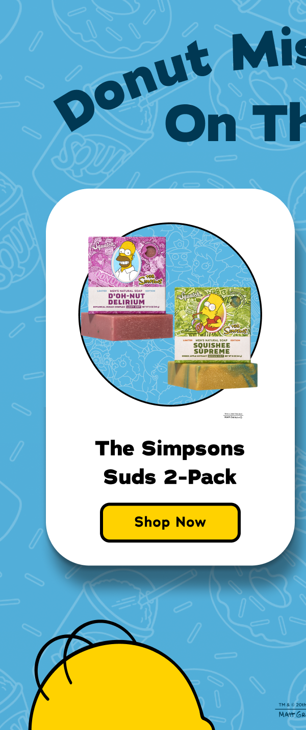 The Simpsons Suds 2-Pack