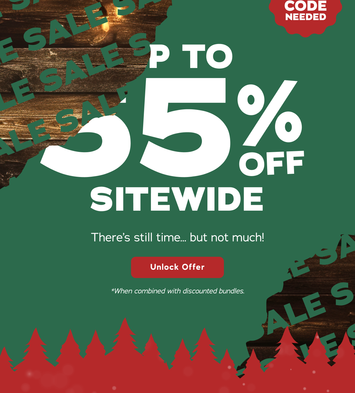 Up To 55% Off Sitewide