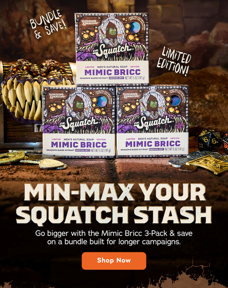 Min-Max Your Squatch Stash