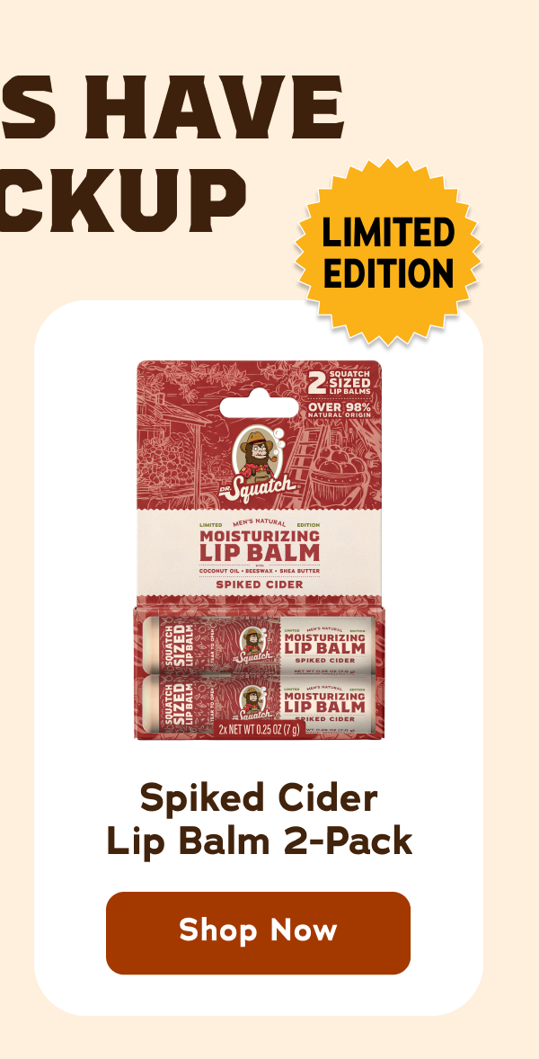 Spiked Cider Lip Balm 2-Pack - Shop Now