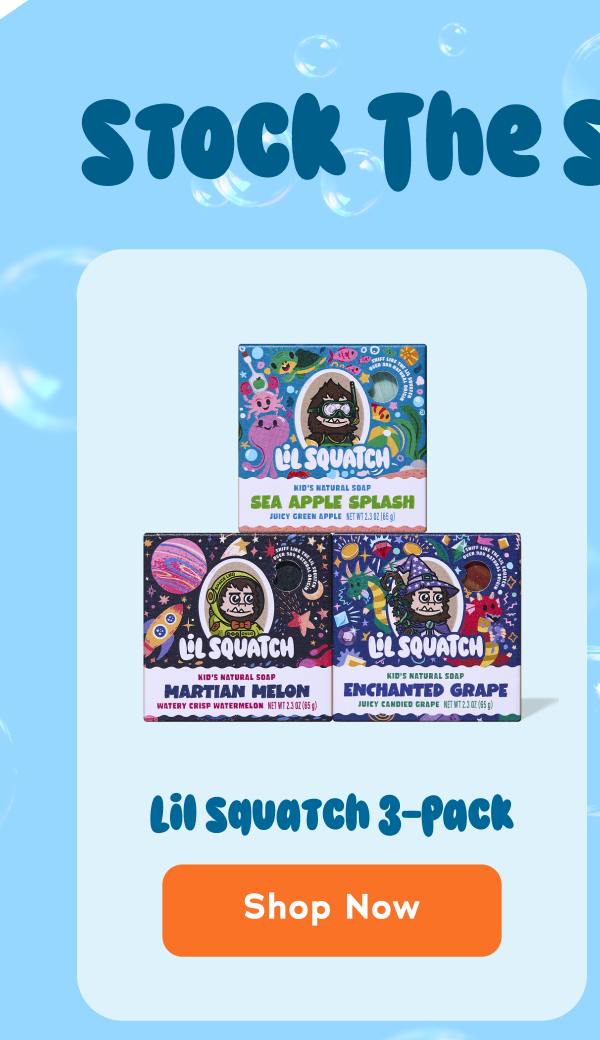 Lil Squatch 3-Pack